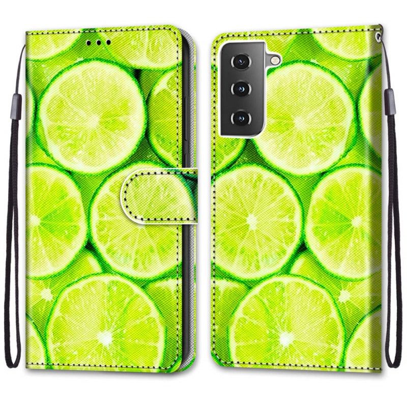 Flip Cover Samsung Galaxy S21 Plus 5G Limes