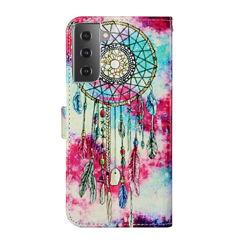 Flip Cover Samsung Galaxy S21 Plus 5G Mobilcover Dream Catcher-Stilen