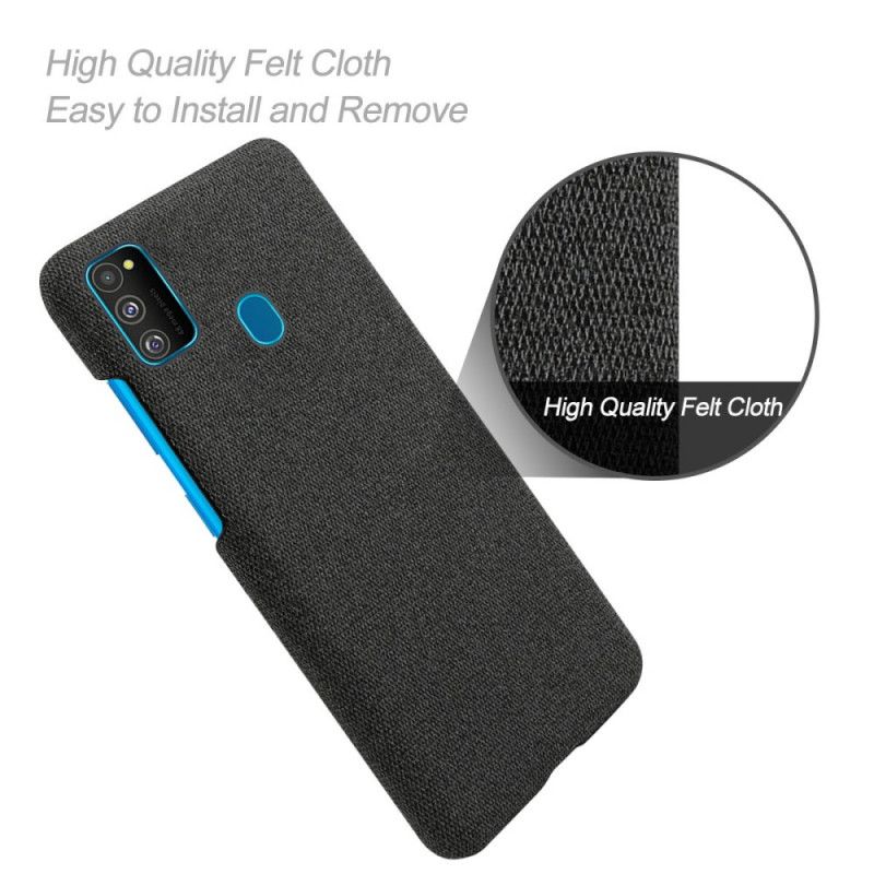 Cover Samsung Galaxy M21 Sort Ksq Stoftekstur