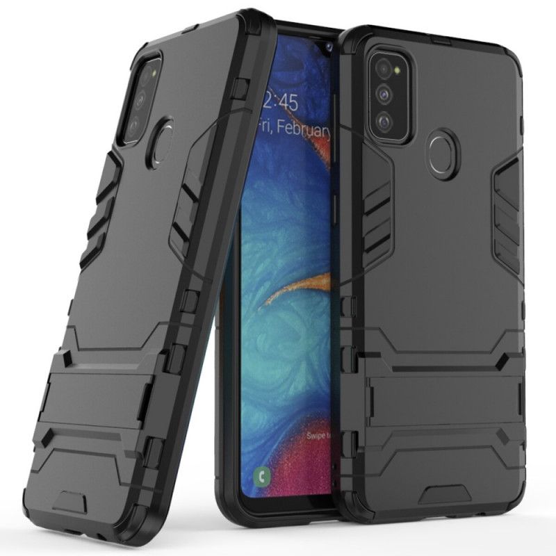 Cover Samsung Galaxy M21 Sort Ultrabestandig Tunge