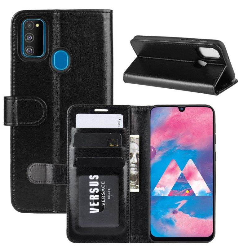 Flip Cover Samsung Galaxy M21 Sort Ultra Kunstlæder