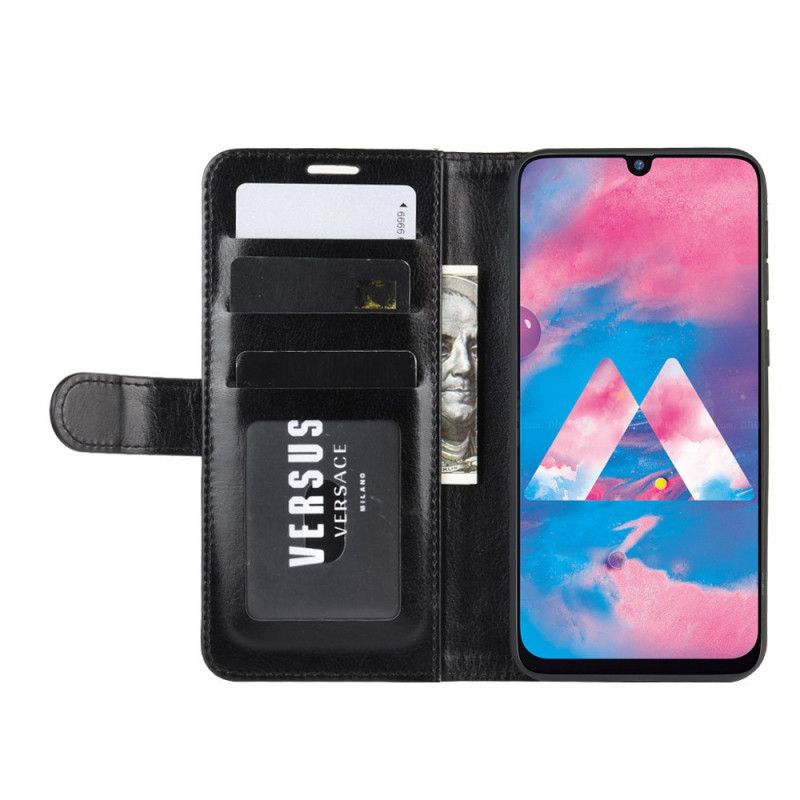 Flip Cover Samsung Galaxy M21 Sort Ultra Kunstlæder