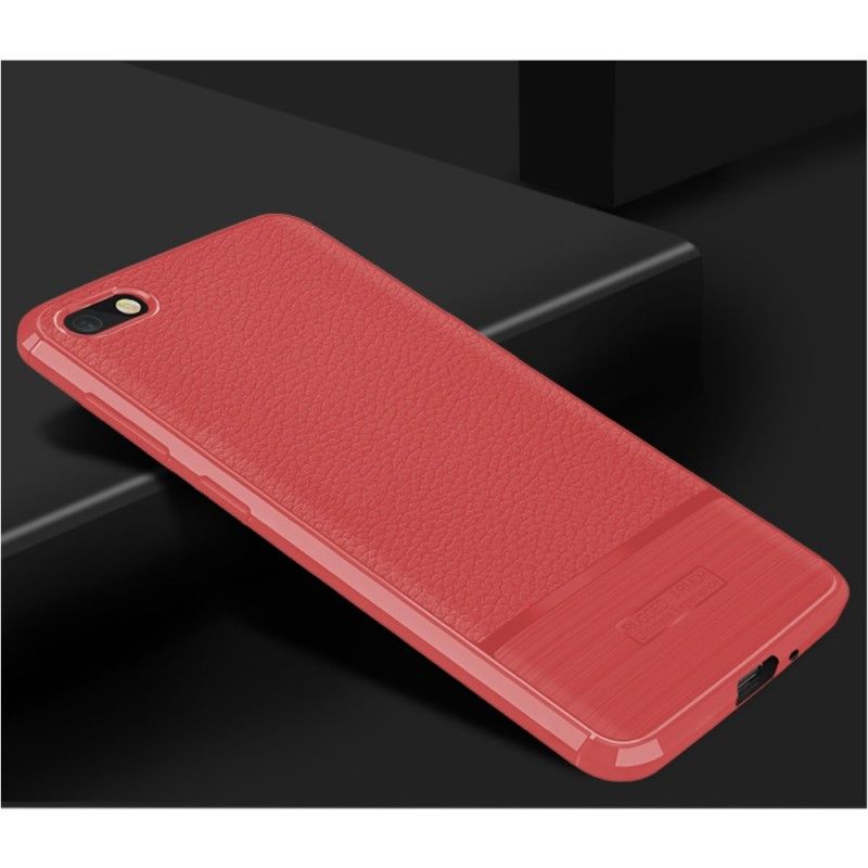 Cover Huawei Y5 2018 Mobilcover Lychee Imiteret Læder