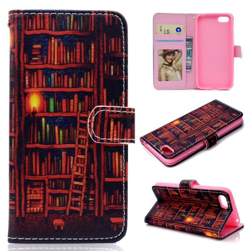 Flip Cover Huawei Y5 2018 Mobilcover Bibliotek