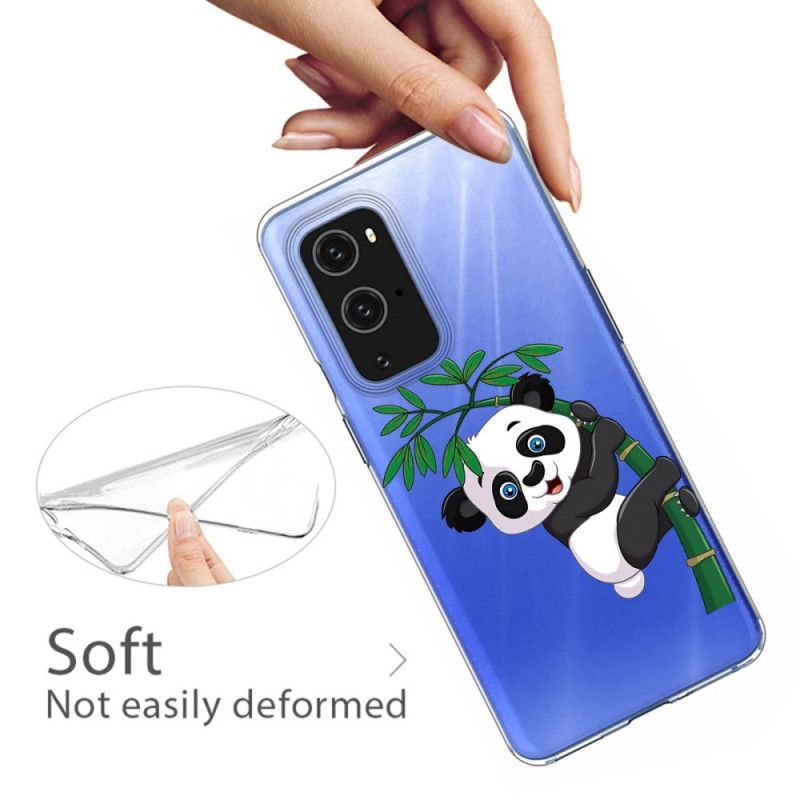 Cover for OnePlus 9 Panda På Bambus