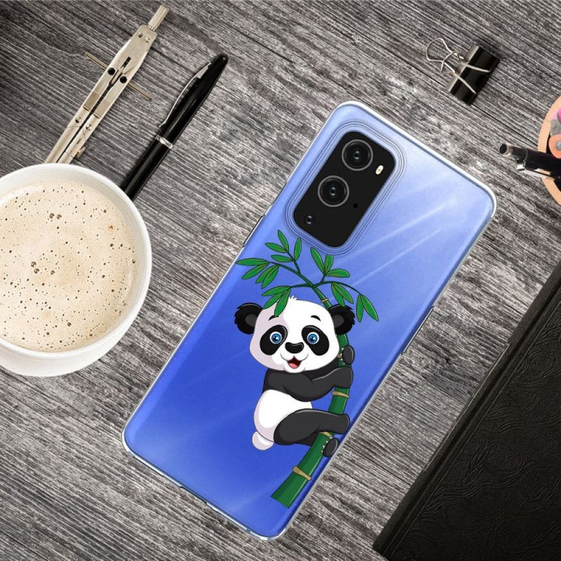 Cover for OnePlus 9 Panda På Bambus