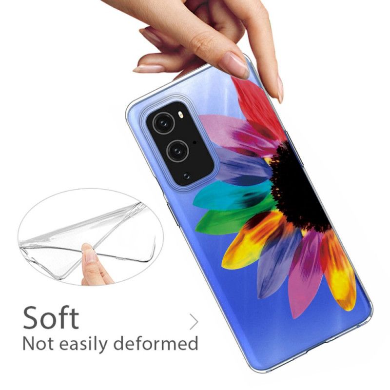 Cover OnePlus 9 Farvet Blomst