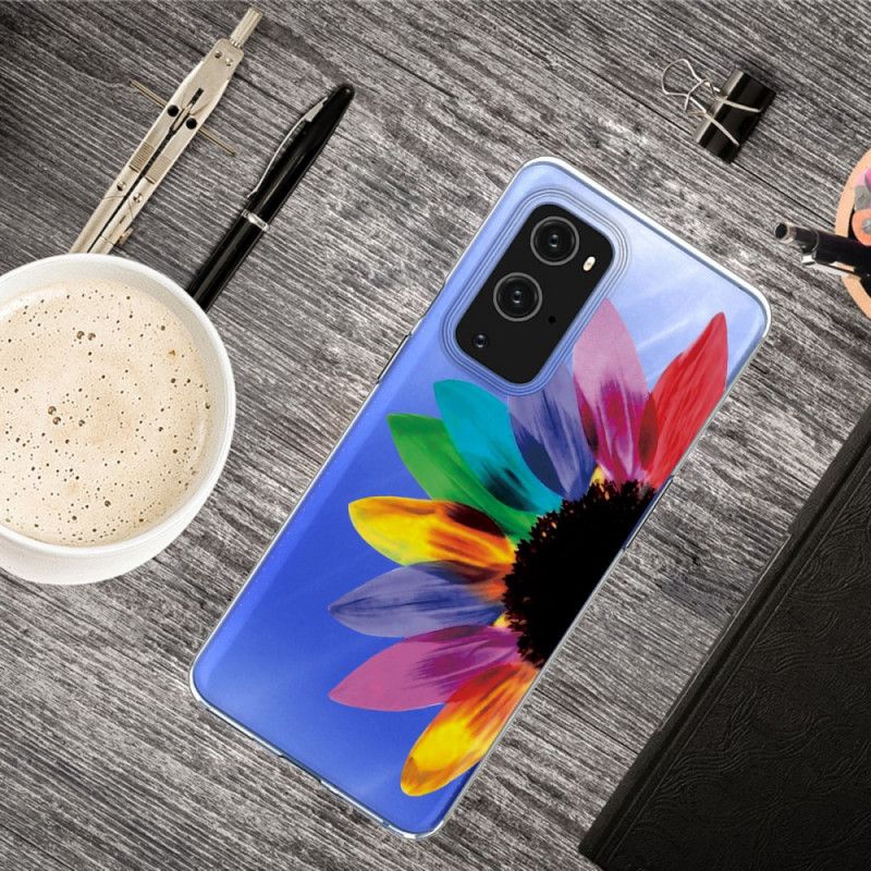 Cover OnePlus 9 Farvet Blomst