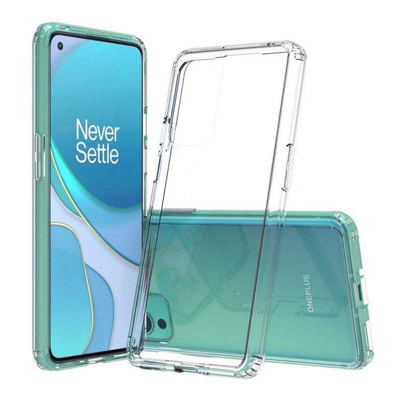 Cover OnePlus 9 Gennemsigtig Hybrid Design