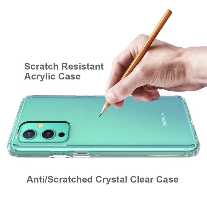 Cover OnePlus 9 Gennemsigtig Hybrid Design