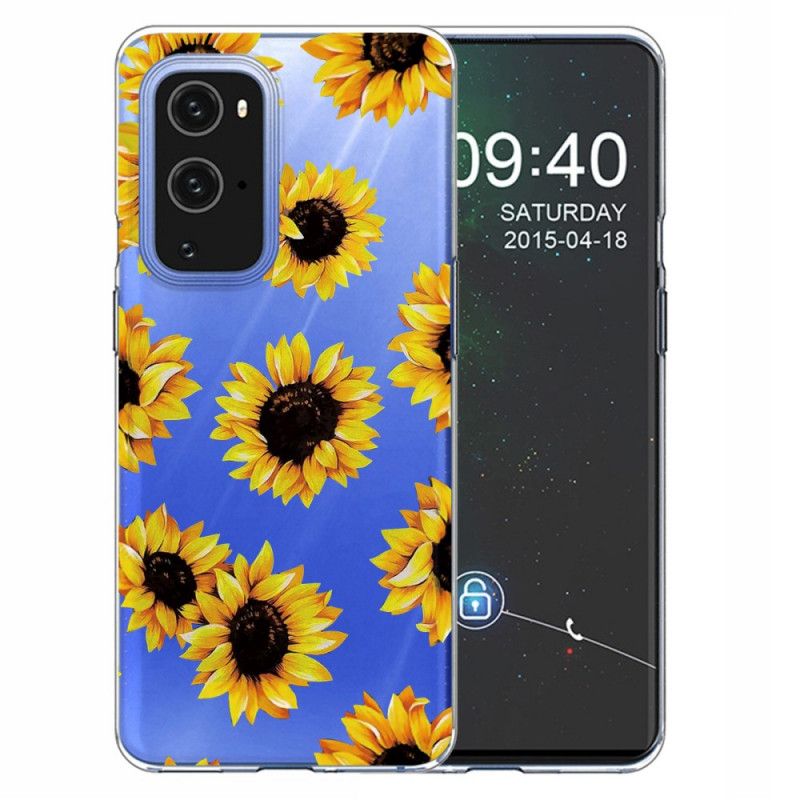 Cover OnePlus 9 Solsikker