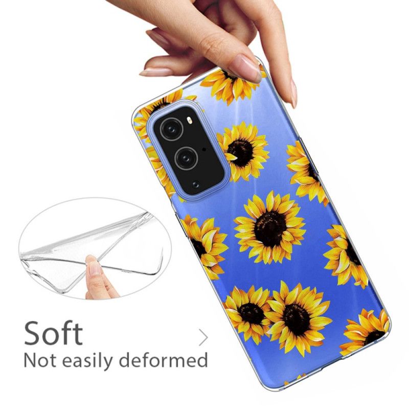 Cover OnePlus 9 Solsikker