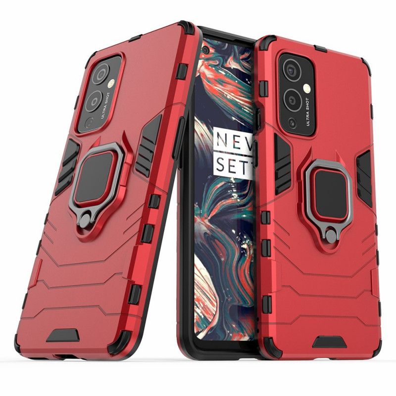 Cover OnePlus 9 Sort Resistent Ring