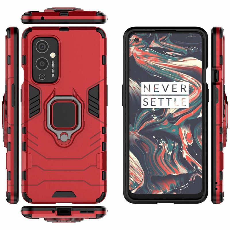 Cover OnePlus 9 Sort Resistent Ring