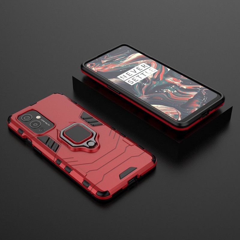 Cover OnePlus 9 Sort Resistent Ring