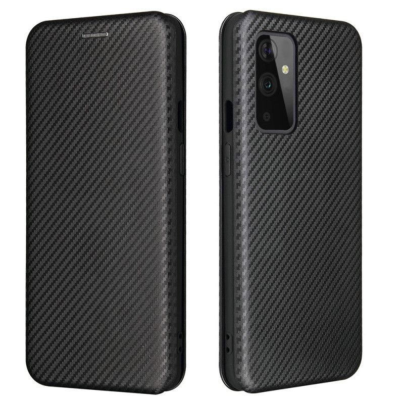 Læder Cover for OnePlus 9 Sort Kulstofsilikon