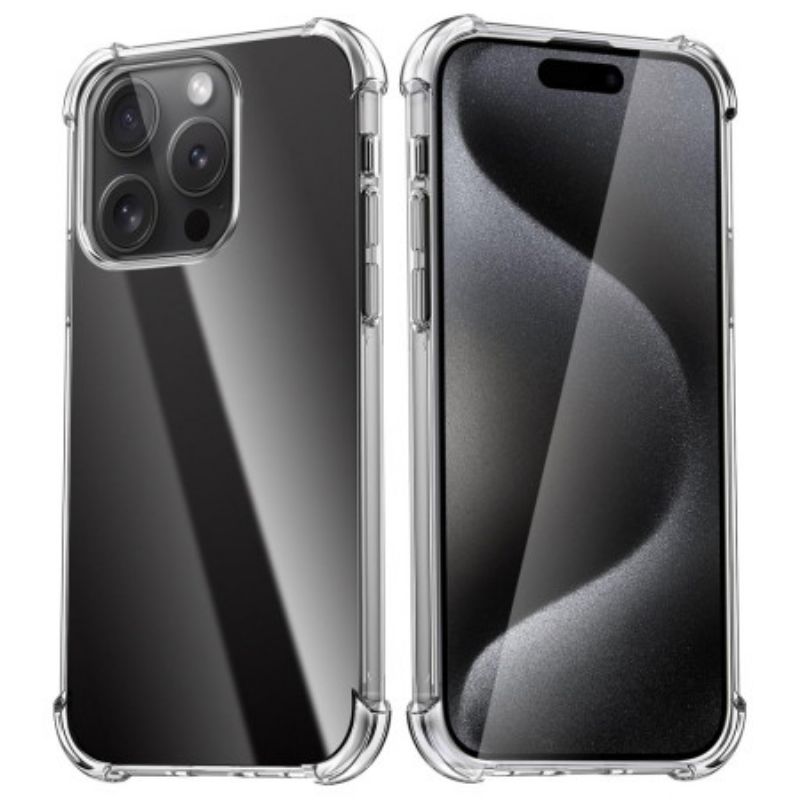 Cover iPhone 16 Pro Telefon Etui Gennemsigtig Stødsikker