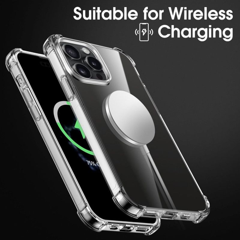 Cover iPhone 16 Pro Telefon Etui Gennemsigtig Stødsikker