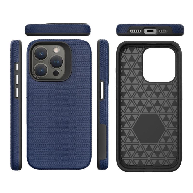 Cover iPhone 16 Pro Telefon Etui Stiv Tekstur