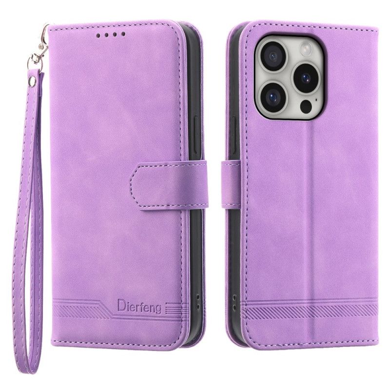 Flip Cover iPhone 16 Pro Dierfeng