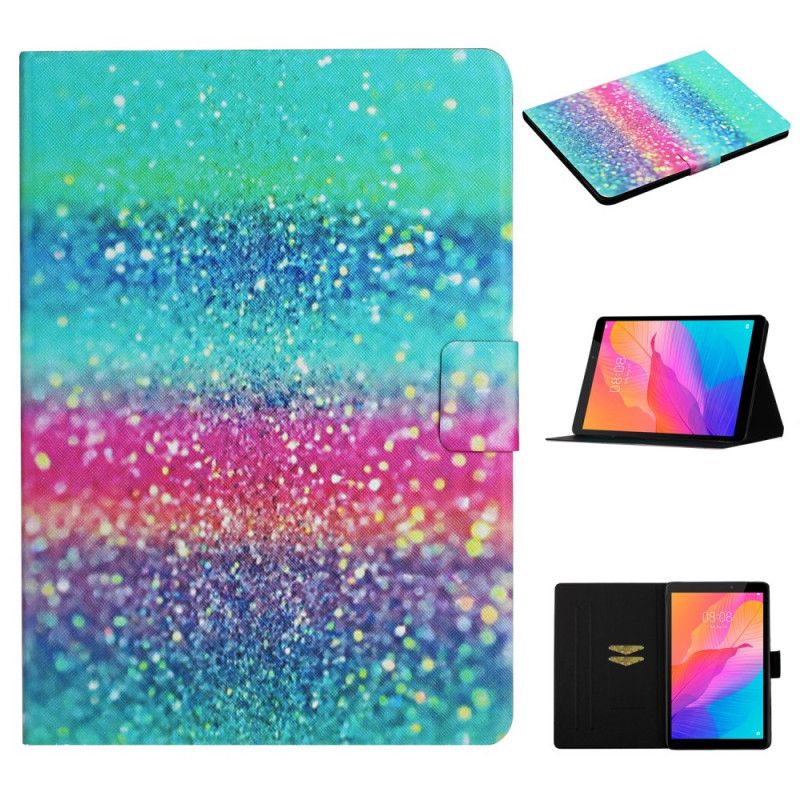 Flip Cover Huawei MatePad T 8 Glitterelement