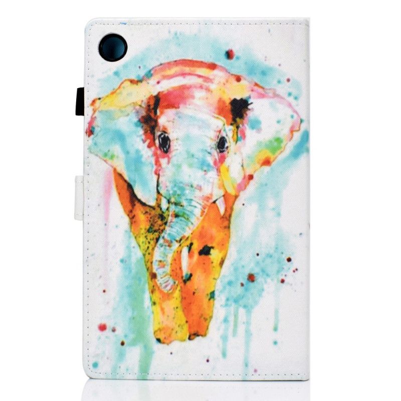 Flip Cover Huawei MatePad T 8 Mobilcover Akvarel Elefant