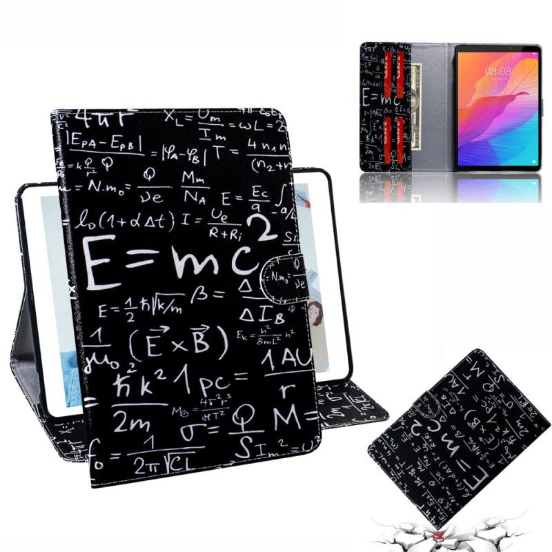 Flip Cover Læder Huawei MatePad T 8 Matematiske Beregninger