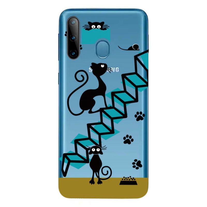 Cover for Samsung Galaxy M11 Sjove Katte