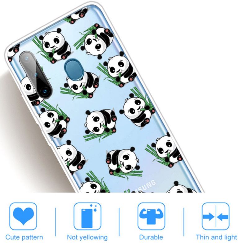 Cover for Samsung Galaxy M11 Top Sjove Pandaer