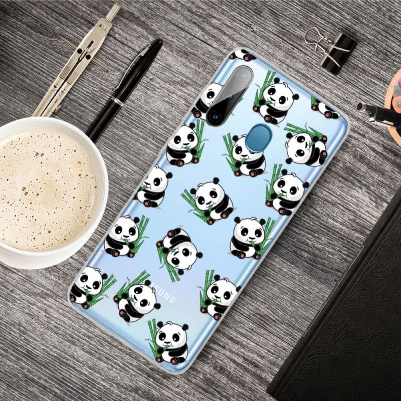 Cover for Samsung Galaxy M11 Top Sjove Pandaer