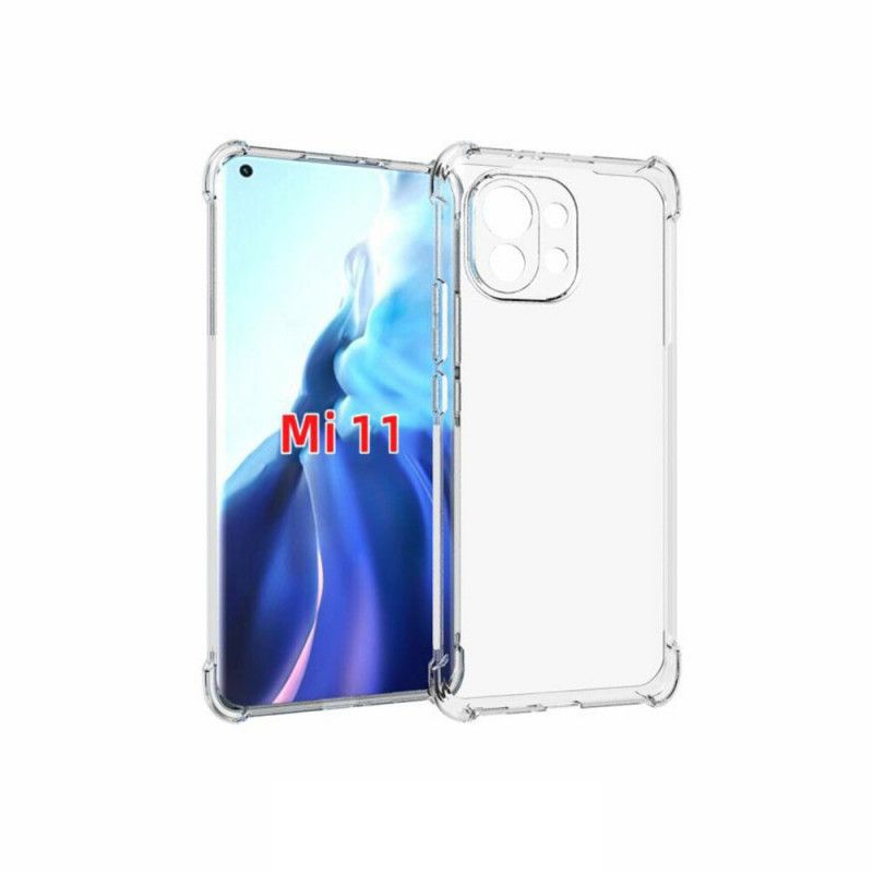 Cover Samsung Galaxy M11 Gennemsigtige Forstærkede Hjørner Beskyttelse