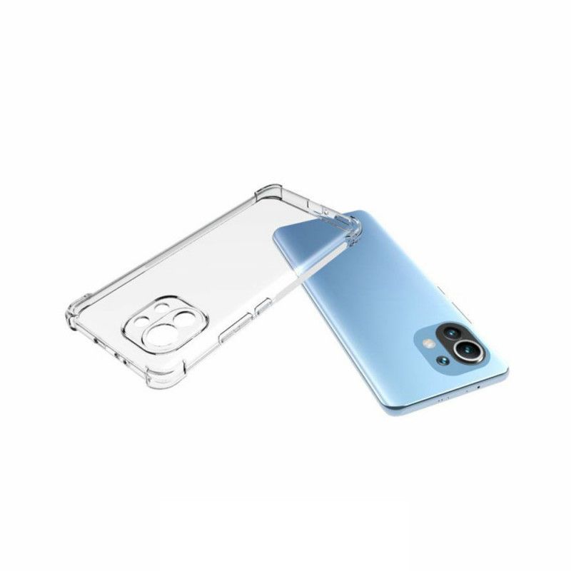 Cover Samsung Galaxy M11 Gennemsigtige Forstærkede Hjørner Beskyttelse