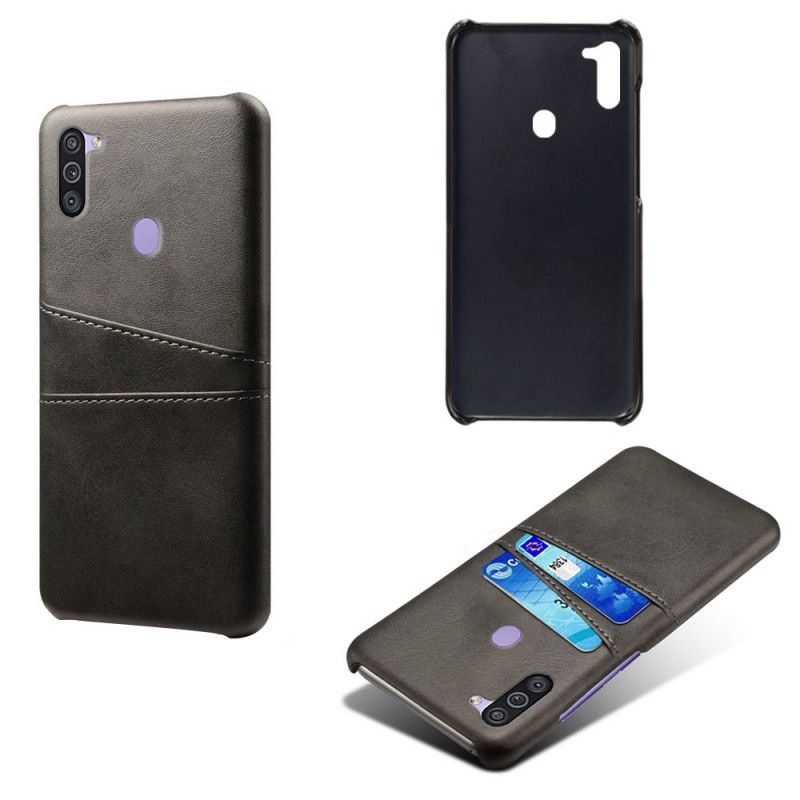 Cover Samsung Galaxy M11 Sort Ksq Kortholder