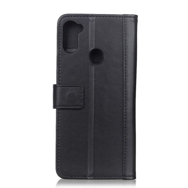 Flip Cover Læder for Samsung Galaxy M11 Elegance Læder Stil