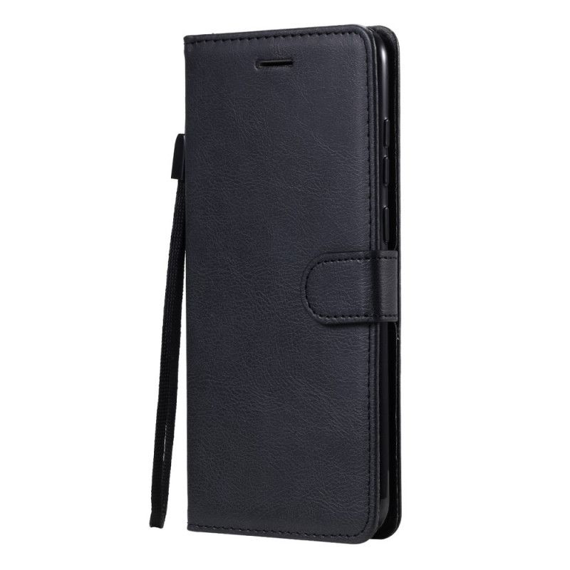 Flip Cover Samsung Galaxy M11 Sort Mobilcover Standard Kunstlæder