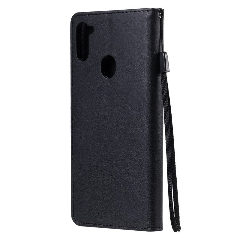 Flip Cover Samsung Galaxy M11 Sort Mobilcover Standard Kunstlæder