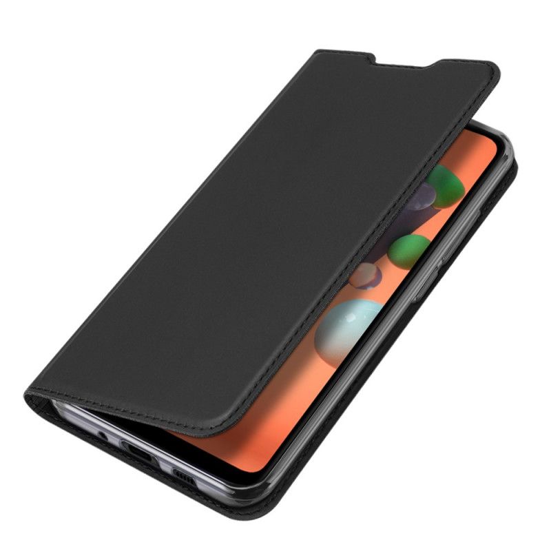 Læder Cover Samsung Galaxy M11 Sort Pro Dux Ducis Hud