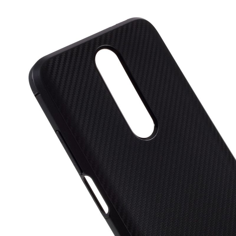 Cover for Xiaomi Redmi K30 Sort Kulfiber