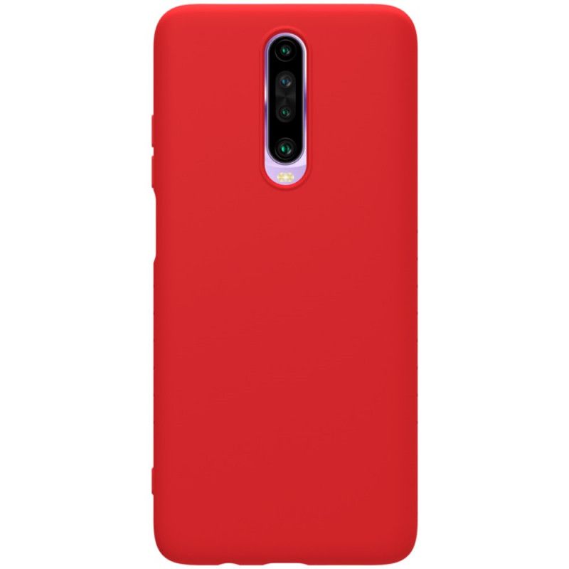 Cover Xiaomi Redmi K30 Sort Nillkin Gummi Beskyttelse