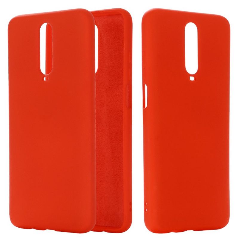 Cover Xiaomi Redmi K30 Sort Silikone Væske