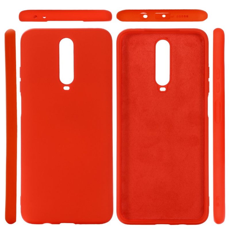 Cover Xiaomi Redmi K30 Sort Silikone Væske