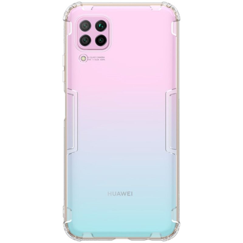 Cover for Huawei P40 Lite Grå Forstærket Gennemsigtig Nillkin