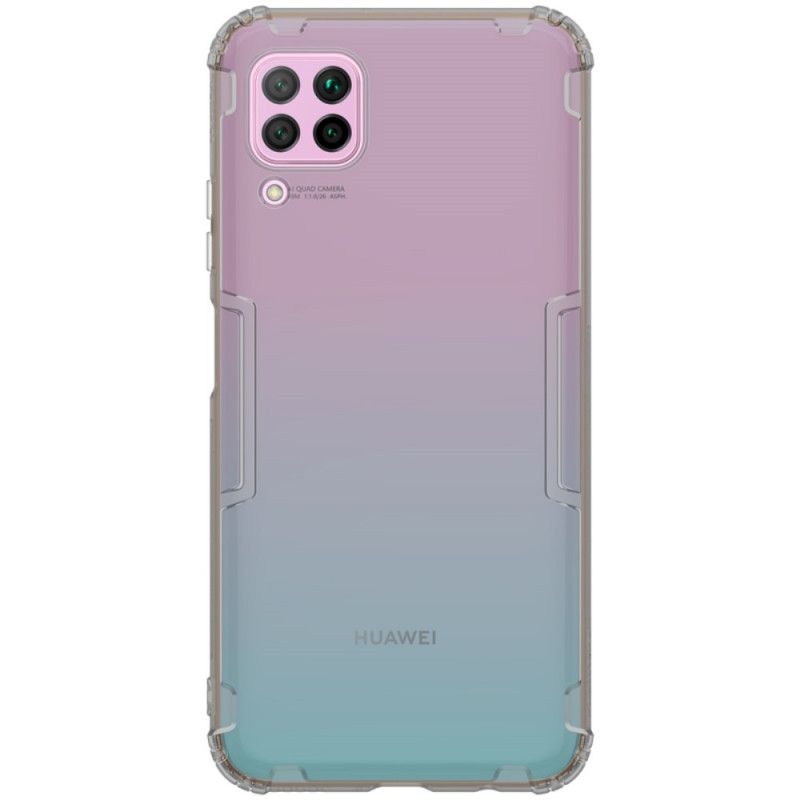 Cover for Huawei P40 Lite Grå Forstærket Gennemsigtig Nillkin