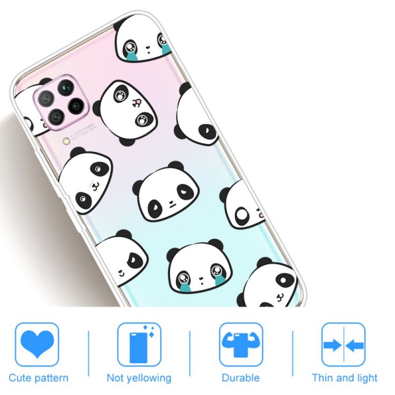 Cover for Huawei P40 Lite Sentimentale Pandaer