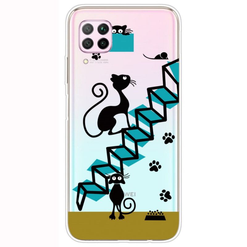 Cover for Huawei P40 Lite Sjove Katte