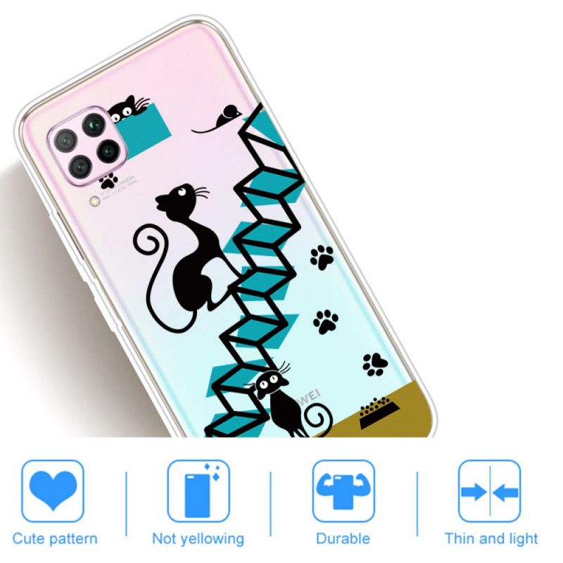 Cover for Huawei P40 Lite Sjove Katte