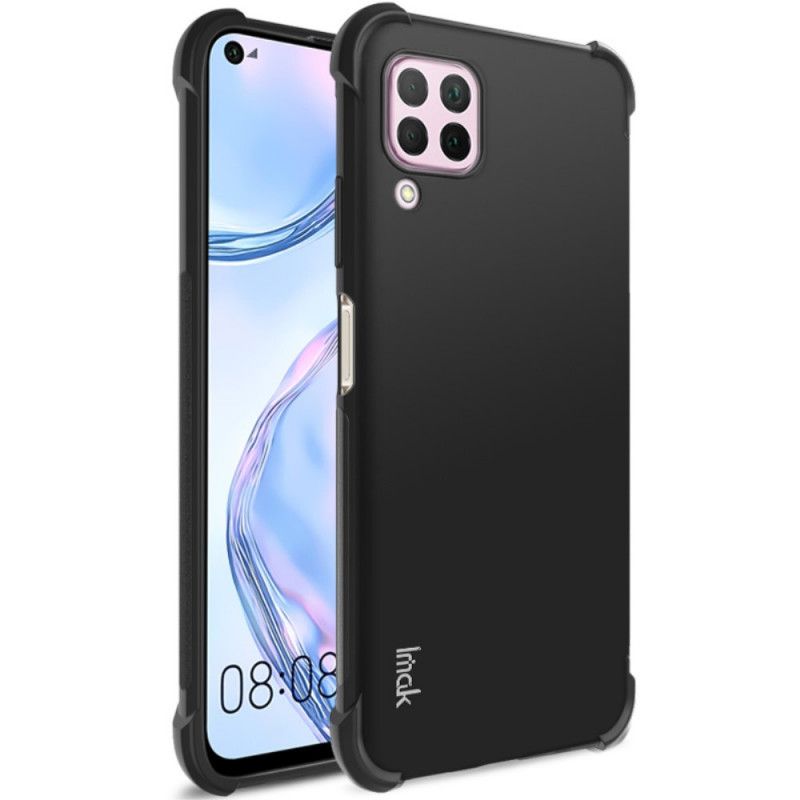 Cover for Huawei P40 Lite Sort Fleksibel Silikone Imak