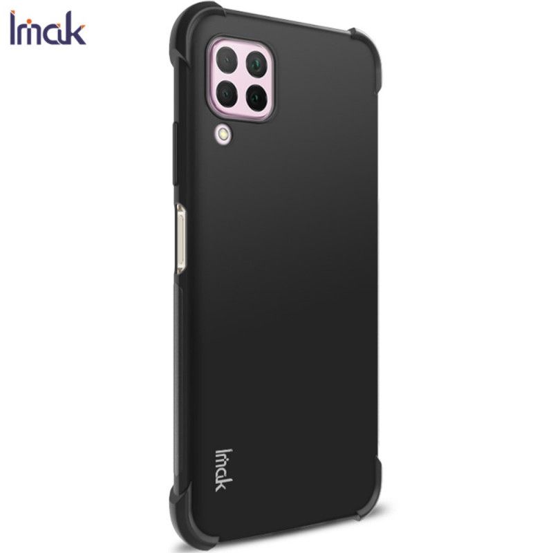 Cover for Huawei P40 Lite Sort Fleksibel Silikone Imak