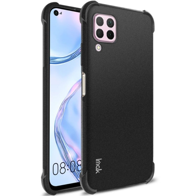 Cover for Huawei P40 Lite Sort Fleksibel Silikone Imak