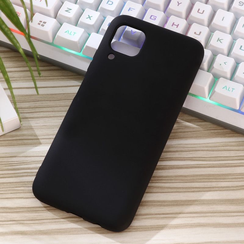 Cover for Huawei P40 Lite Sort Silikone Væske